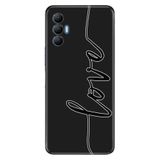 Senada Tecno Spark 8 Pro İle Uyumlu Kılıf Silikon Renkli Desenli Resimli - Love Dizayn