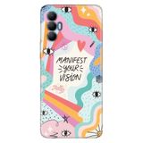 Senada Tecno Spark 8 Pro İle Uyumlu Kılıf Silikon Renkli Desenli Resimli - Manifest Your Vision