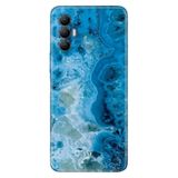 Senada Tecno Spark 8 Pro İle Uyumlu Kılıf Silikon Renkli Desenli Resimli - Mavi Ametist