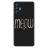 Senada Tecno Spark 8 Pro İle Uyumlu Kılıf Silikon Renkli Desenli Resimli - Meow
