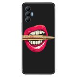 Senada Tecno Spark 8 Pro İle Uyumlu Kılıf Silikon Renkli Desenli Resimli - Mermidudak