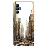 Senada Tecno Spark 8 Pro İle Uyumlu Kılıf Silikon Renkli Desenli Resimli - Newyork Trafik