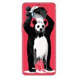 Senada Tecno Spark 8 Pro İle Uyumlu Kılıf Silikon Renkli Desenli Resimli - Panda Kingo