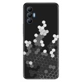 Senada Tecno Spark 8 Pro İle Uyumlu Kılıf Silikon Renkli Desenli Resimli - Petek Volume