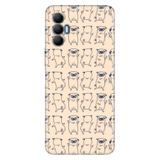 Senada Tecno Spark 8 Pro İle Uyumlu Kılıf Silikon Renkli Desenli Resimli - Pug