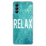 Senada Tecno Spark 8 Pro İle Uyumlu Kılıf Silikon Renkli Desenli Resimli - Relax Mermer