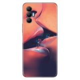 Senada Tecno Spark 8 Pro İle Uyumlu Kılıf Silikon Renkli Desenli Resimli - Romantik