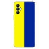 Senada Tecno Spark 8 Pro İle Uyumlu Kılıf Silikon Renkli Desenli Resimli - Sarı Lacivert Aşk
