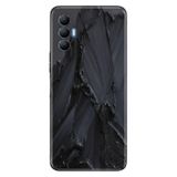 Senada Tecno Spark 8 Pro İle Uyumlu Kılıf Silikon Renkli Desenli Resimli - Siyah Beton