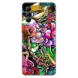 Senada Tecno Spark 8 Pro İle Uyumlu Kılıf Silikon Renkli Desenli Resimli - Skull Tattoo