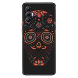 Senada Tecno Spark 8 Pro İle Uyumlu Kılıf Silikon Renkli Desenli Resimli - Skull66