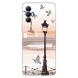 Senada Tecno Spark 8 Pro İle Uyumlu Kılıf Silikon Renkli Desenli Resimli - Sonbahar,Color283