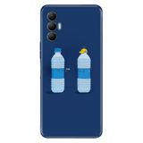 Senada Tecno Spark 8 Pro İle Uyumlu Kılıf Silikon Renkli Desenli Resimli - Su Iç Dostum