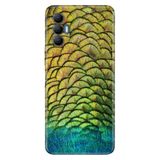 Senada Tecno Spark 8 Pro İle Uyumlu Kılıf Silikon Renkli Desenli Resimli - Tavus Kuşu