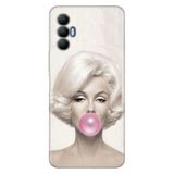 Senada Tecno Spark 8 Pro İle Uyumlu Kılıf Silikon Renkli Desenli Resimli - Trend Marliyn