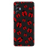 Senada Tecno Spark 8 Pro İle Uyumlu Kılıf Silikon Renkli Desenli Resimli - Uğur Böceği