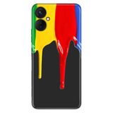Senada Tecno Spark 9 Pro İle Uyumlu Kılıf Silikon Desenli Resimli Uv Kapak Akan Boya
