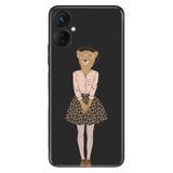 Senada Tecno Spark 9 Pro İle Uyumlu Kılıf Silikon Desenli Resimli Uv Kapak Kolejli Leopar