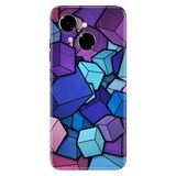 Senada Tecno Spark Go 1 2025 6.67" İle Uyumlu Kılıf Dekoratif Silikon Baskılı Kapak 4D Küpler