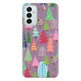 Senada Uyumlu Samsung Galaxy M23 İle Uyumlu Kılıf 0.4Mm Lazer Kesim Silikon Kapak Ağaç Çam