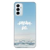 Senada Uyumlu Samsung Galaxy M23 İle Uyumlu Kılıf 0.4Mm Lazer Kesim Silikon Kapak Dream Do