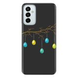 Senada Uyumlu Samsung Galaxy M23 İle Uyumlu Kılıf 0.4Mm Lazer Kesim Silikon Kapak Kır Düğünü