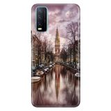 Senada Vivo Y11S Y20 Y20S İle Uyumlu Kılıf Desenli Baskılı Silikon Amsterdam