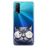 Senada Vivo Y11S Y20 Y20S İle Uyumlu Kılıf Desenli Baskılı Silikon Cix Kedi