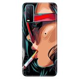 Senada Vivo Y11S Y20 Y20S İle Uyumlu Kılıf Desenli Baskılı Silikon Cool Girl