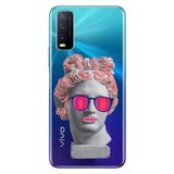 Senada Vivo Y11S Y20 Y20S İle Uyumlu Kılıf Desenli Baskılı Silikon Cool Tanrıça