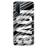 Senada Vivo Y11S Y20 Y20S İle Uyumlu Kılıf Desenli Baskılı Silikon Gri Aşk Love Tema
