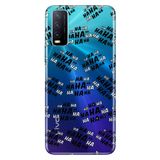 Senada Vivo Y11S Y20 Y20S İle Uyumlu Kılıf Desenli Baskılı Silikon Hahaha