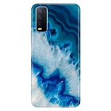 Senada Vivo Y11S Y20 Y20S İle Uyumlu Kılıf Desenli Baskılı Silikon Koyu Ametist