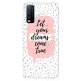 Senada Vivo Y11S Y20 Y20S İle Uyumlu Kılıf Desenli Baskılı Silikon Let Dream Love