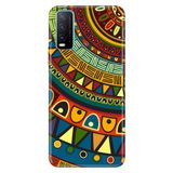 Senada Vivo Y11S Y20 Y20S İle Uyumlu Kılıf Desenli Baskılı Silikon Mısır Grafik