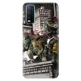 Senada Vivo Y11S Y20 Y20S İle Uyumlu Kılıf Desenli Baskılı Silikon Ninja Kaplumbağalar