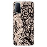 Senada Vivo Y11S Y20 Y20S İle Uyumlu Kılıf Desenli Baskılı Silikon Pink Mandala