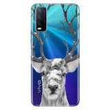 Senada Vivo Y11S Y20 Y20S İle Uyumlu Kılıf Desenli Baskılı Silikon Ren Geyiği