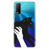 Senada Vivo Y11S Y20 Y20S İle Uyumlu Kılıf Desenli Baskılı Silikon Sanat Kedi