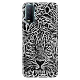 Senada Vivo Y11S Y20 Y20S İle Uyumlu Kılıf Desenli Baskılı Silikon Vahşi Aslan Sanat