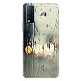 Senada Vivo Y11S Y20 Y20S İle Uyumlu Kılıf Desenli Baskılı Silikon Yağmurlu Bir Akşam
