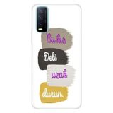 Senada Vivo Y11s Y20 Y20s ile Uyumlu Kılıf Resimli Desenli Silikon Bu Kız Deli