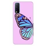 Senada Vivo Y11s Y20 Y20s ile Uyumlu Kılıf Resimli Desenli Silikon Butterfly