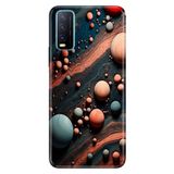 Senada Vivo Y11s Y20 Y20s ile Uyumlu Kılıf Resimli Desenli Silikon Gezegen