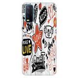 Senada Vivo Y11s Y20 Y20s ile Uyumlu Kılıf Resimli Desenli Silikon Love