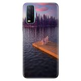 Senada Vivo Y11s Y20 Y20s ile Uyumlu Kılıf Resimli Desenli Silikon Romantik Rıhtım