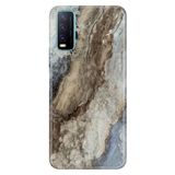 Senada Vivo Y11s Y20 Y20s ile Uyumlu Kılıf Resimli Desenli Silikon Safari Mermer