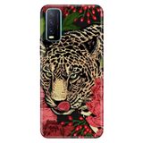 Senada Vivo Y11s Y20 Y20s ile Uyumlu Kılıf Resimli Desenli Silikon Tiger Design
