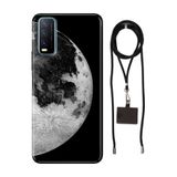 Senada Vivo Y11s Y20 Y20s ile Uyumlu Kılıf World Silikon İpli Boyun Askı Aparatı