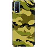 Senada Vivo Y11S Y20 Y20S Kılıf Desenli Baskılı Tpu Rubber Kapak Askeri - 001-Renkli